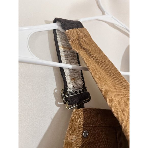 Carhartt Insulated Bib Overalls Duck Youth Size 8 Double Knee - Picture 13 of 13